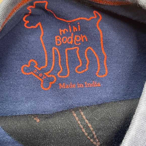 Mini Boden Camo Deer Appliqué Shirt - Picture 9 of 13